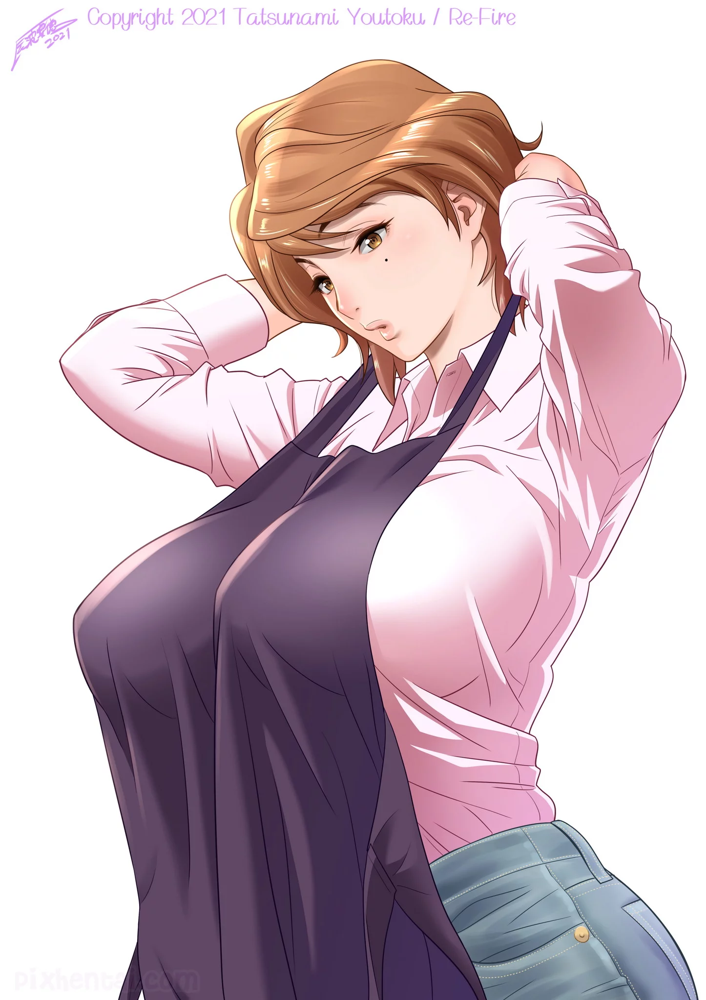 Komik hentai xxx manga sex bokep Haha ga tomo Kano ni nattanode 53